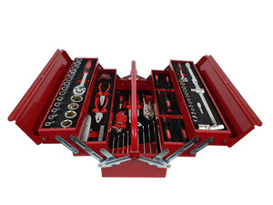 86 Piece 5 Tray Mechanical Toolbox