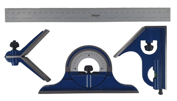 Dasqua 4 Piece Combination Square Set